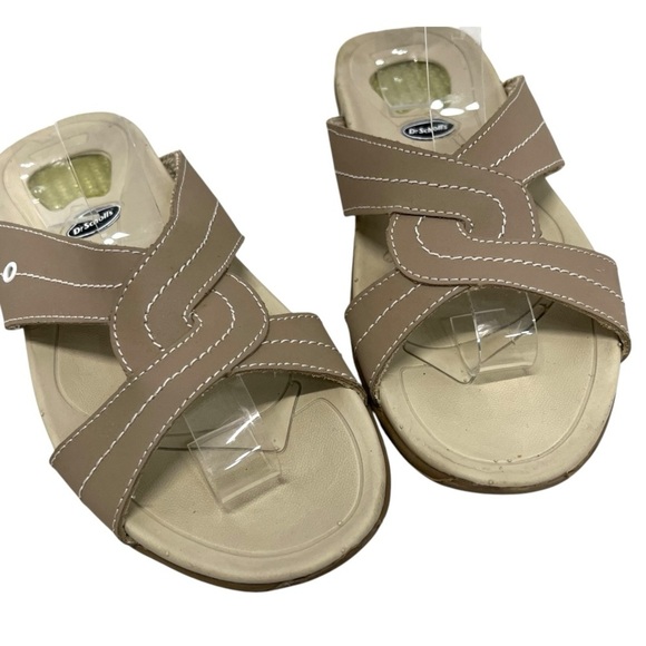 Dr. Scholl’s Parker Tan Casual Comfort Slip On Slide Sandals Women’s 8 - Picture 5 of 14